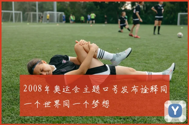 2008年奥运会主题口号发布诠释同一个世界同一个梦想