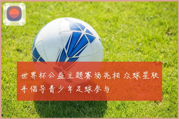 世界杯公益主题赛场亮相 众球星联手倡导青少年足球参与